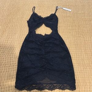 Victoria’s Secret Cut-Out Lace Slip Dress Lingerie